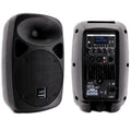200W Active Loudspeaker (8" LF + 1" HF) with LCD Display, MP3 Player (USB/SD), FM Radio and SINEXTESIS Remote Control