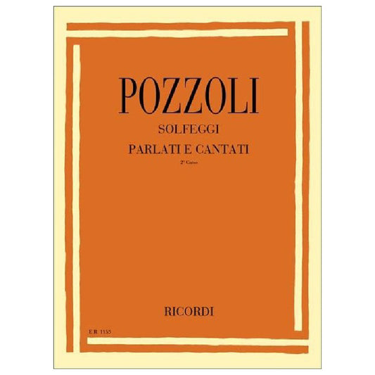 ETTORE POZZOLI - SOLFEGGI PARLATI E CANTATI VOL. 2