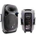Active 500W Speaker (15" LF + 1" HF) with LCD Display, MP3 Player (USB/SD), FM Radio and Remote Control SINEXTESIS
