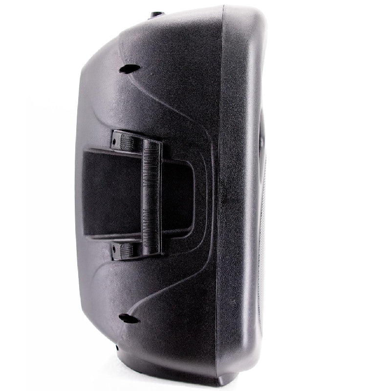 Active 500W Speaker (15" LF + 1" HF) with LCD Display, MP3 Player (USB/SD), FM Radio and Remote Control SINEXTESIS