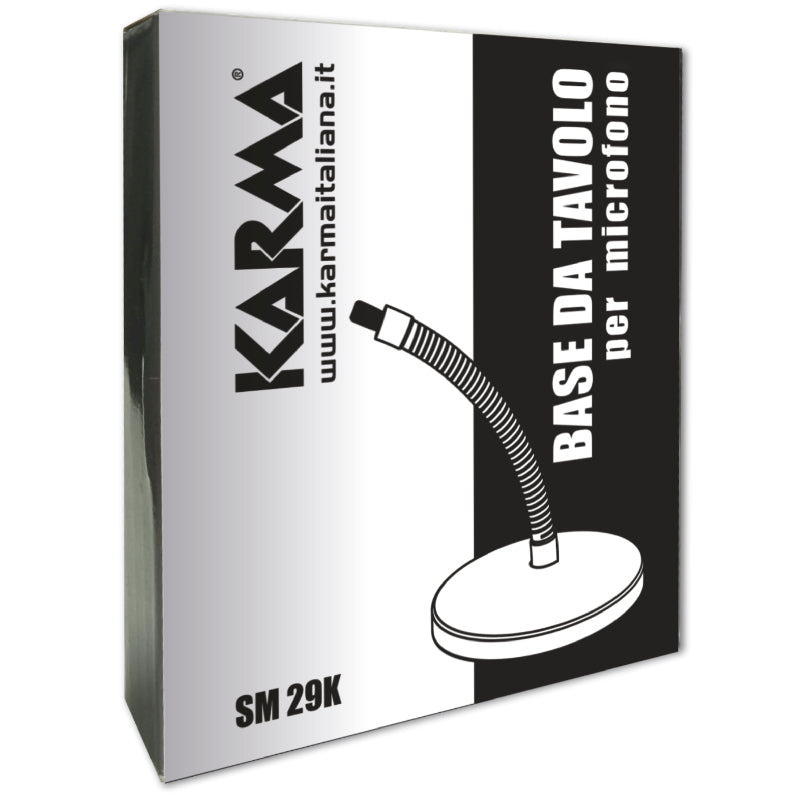 KARMA SM 29K - Base per microfono da tavolo