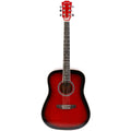 Acoustic Guitar with Spruce Top (Red Brown) ffalstaff FG414