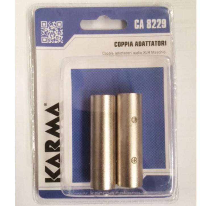 Pair of 2x XLR m/XLR m Audio Adapters - CA 8229