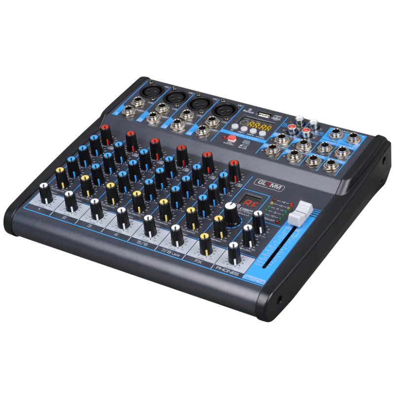 MXP 08 - Mixer 8 canali con effetti