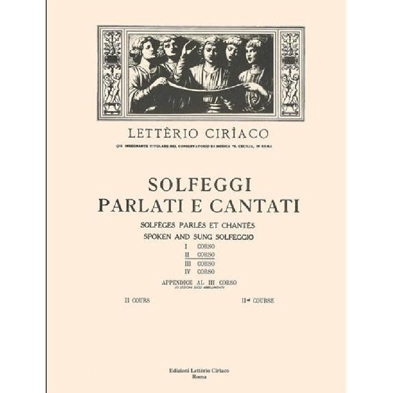 L. CIRIACO - SPOKEN AND SUNG SOLFEGGI 2nd COURSE