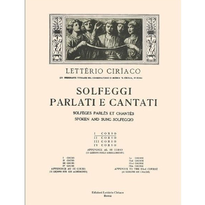 L. CIRIACO - SPOKEN AND SUNG SOLFEGGI 1st COURSE