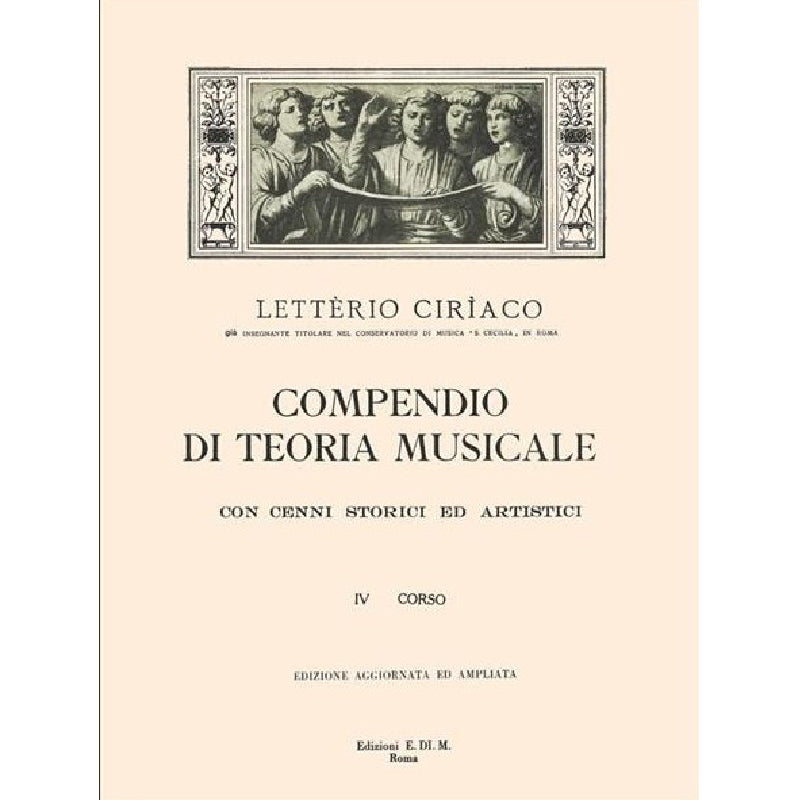 L. CIRIACO - COMPENDIO DI TEORIA MUSICALE 4° CORSO