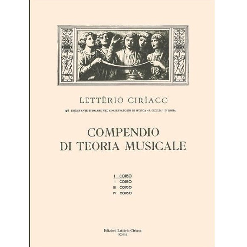 L. CIRIACO - COMPENDIO DI TEORIA MUSICALE 1° CORSO