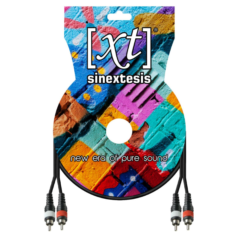SINEXTESIS 2x RCA - 2x RCA Cable 1.5 m.