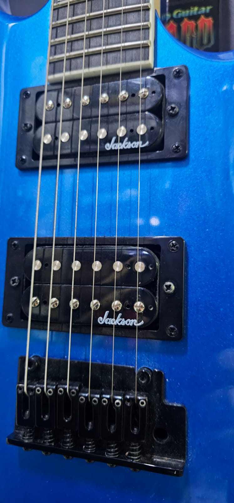 Chitarra Elettrica JACKSON JS22 Mtetallic Blue - Occasione Usato