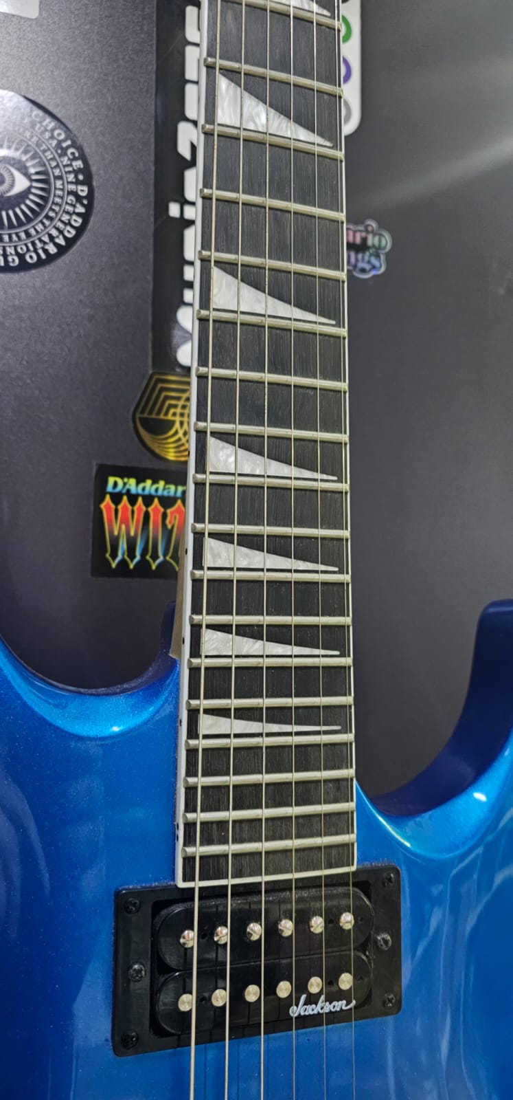 Chitarra Elettrica JACKSON JS22 Mtetallic Blue - Occasione Usato