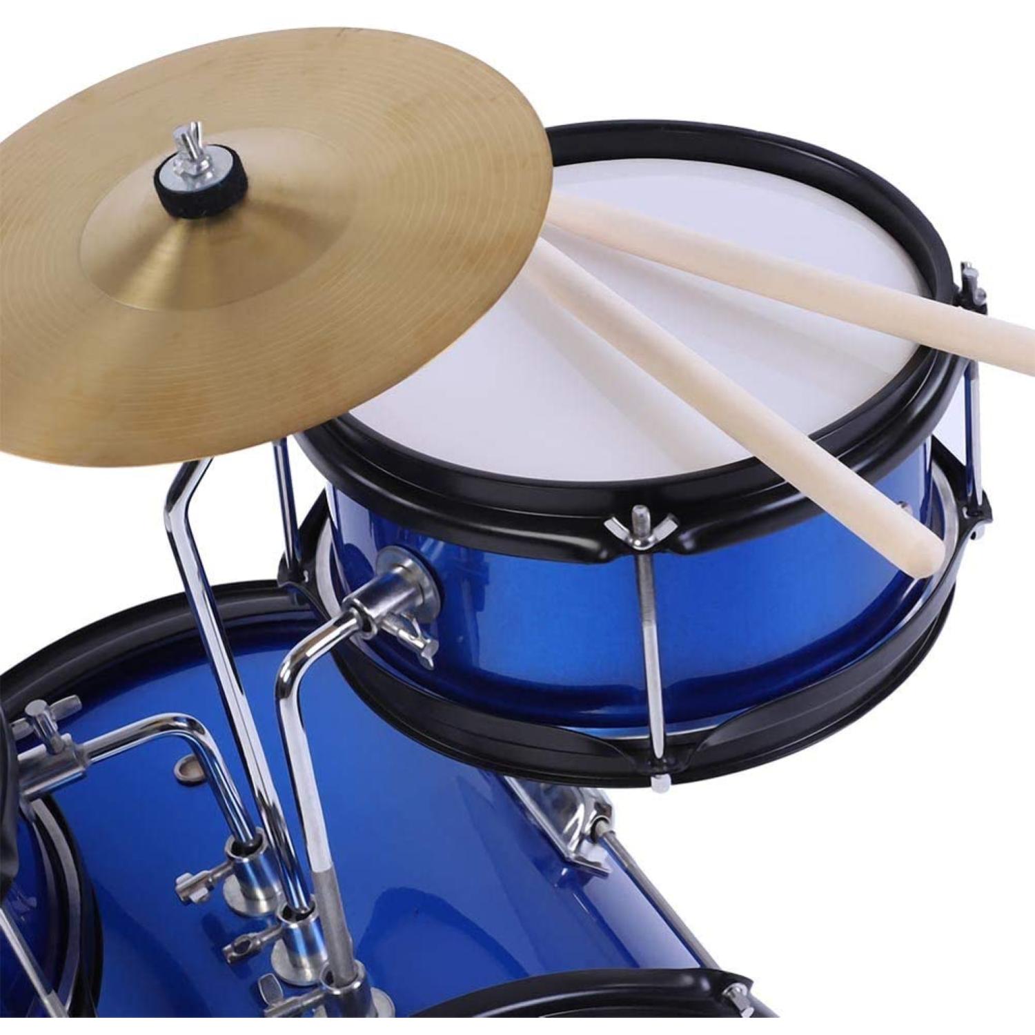 ffalstaff Complete 3-Piece Baby Drum Set (Blue)