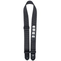 Guitar strap PERRI'S TECHNICAL FABRIC BLACK + 4 PICK POCKETS
