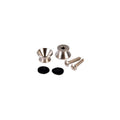 Nicked-plated sling swivel stud with 3 x 17 mm screw.