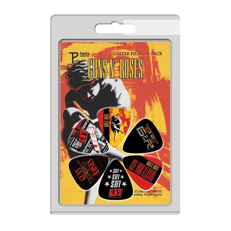 GUNS&ROSES GUITAR PICKS 6-pack