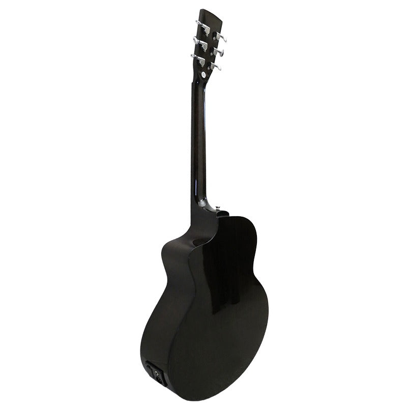 STENTON QA71 W/EQ TBK ACOUSTIC-ELECTRIC GUITAR TRANSPARENT BLACK