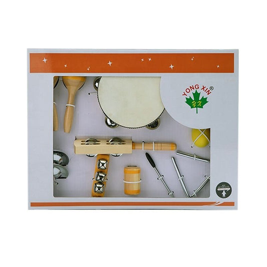 PERCUSSIONI CON 9 STRUMENTI DIDATTICI LF LX-9 SET