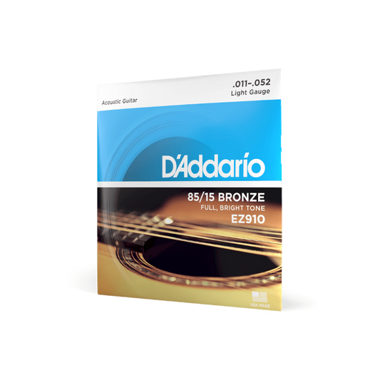 Corde per chitarra acustica  EZ910 85/15 Bronze Acoustic Guitar Strings, Light, 11-52