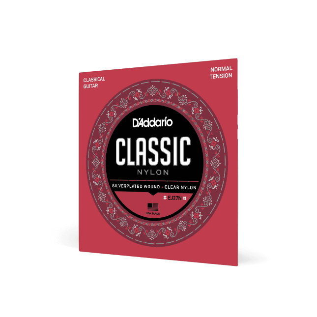 Classical Guitar Strings EJ27N Student Nylon, Normal Tension