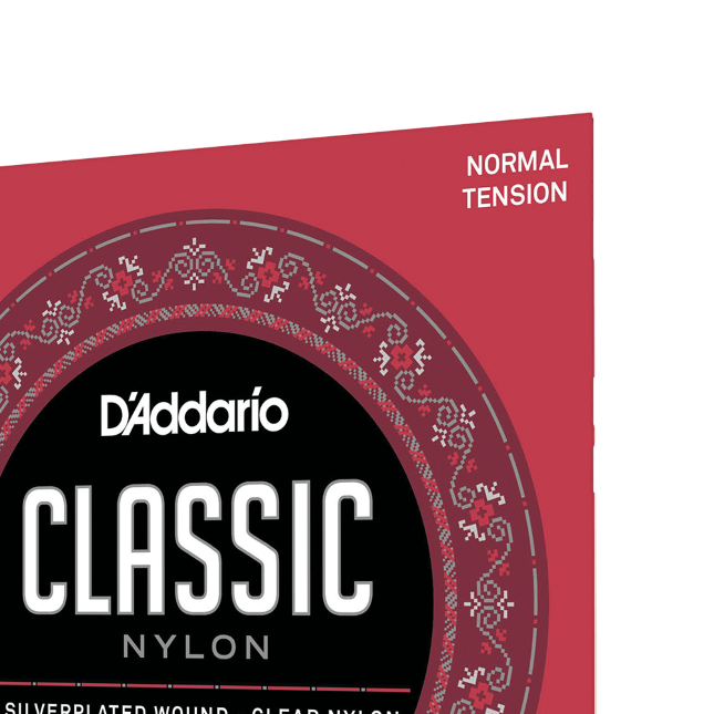 Classical Guitar Strings EJ27N Student Nylon, Normal Tension