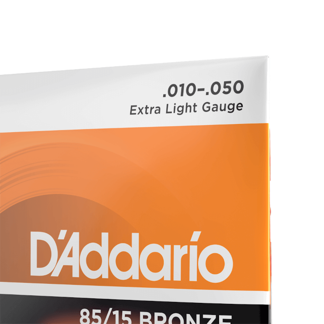 EZ900 85/15 Bronze Acoustic Guitar Strings, Extra Light, 10-50