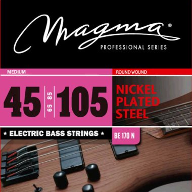 Bass Strings, Nickel Wound, Custom Light, 40-100, Long Scale D'Addario EXL190