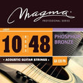 Magma GA120PB Phosphor Bronze Acoustic Guitar Strings, Light 10-48
