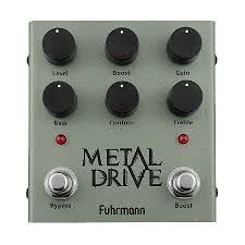 Pedale Fuhrmann Metal Drive MT10 – Distorsione ad alto guadagno