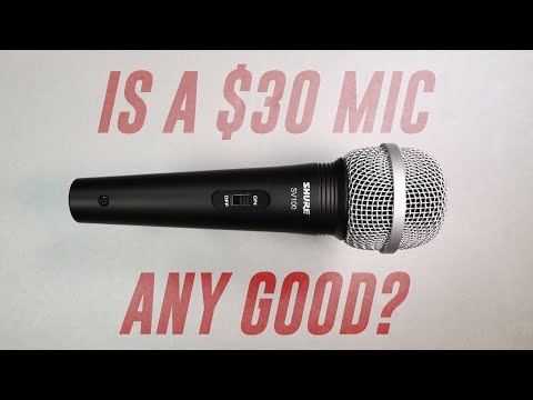 SHURE SV100 Microfono Dinamico + Cavo