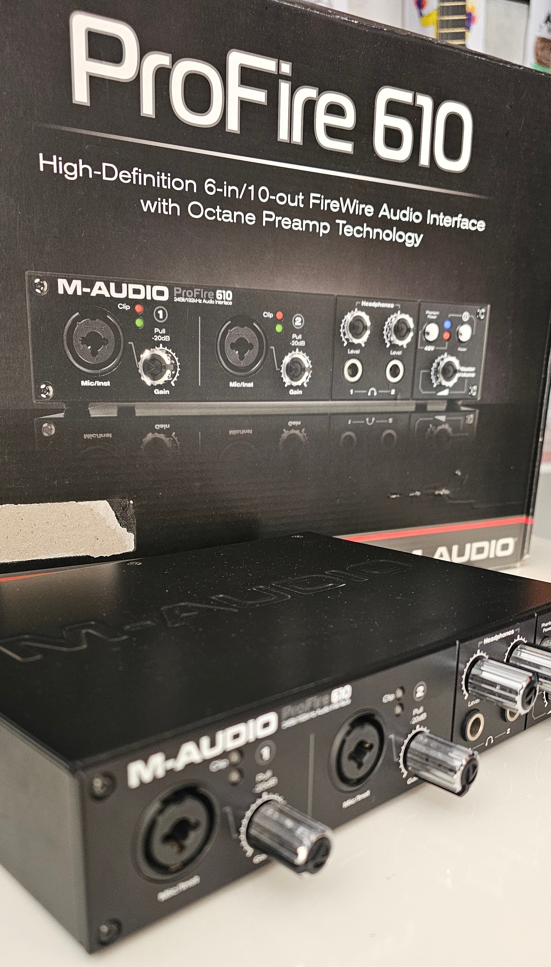 AUDIO INTERFACE - M-AUDIO ProFire 610 (USED)