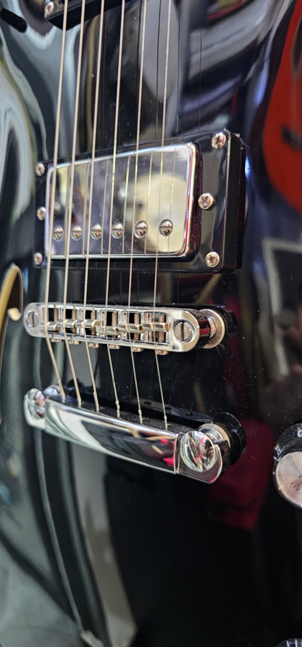 Chitarra Elettrica Harley Benton HB-35 BK Vintage Series - Usato