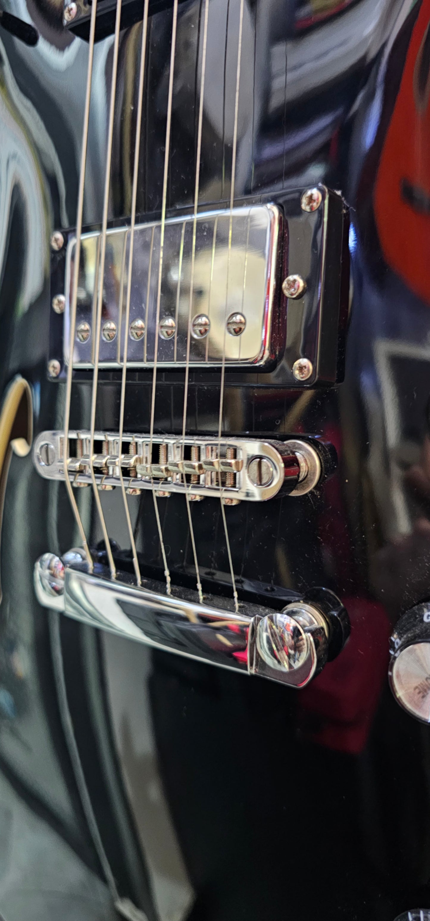 Chitarra Elettrica Harley Benton HB-35 BK Vintage Series - Usato