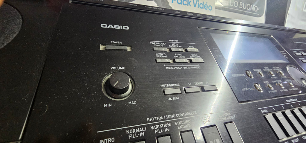 OPPORTUNITY CASIO WK-7600 Arranger Keyboard 76 Touch-Sensitive (Piano-Style) Keys USED STORE