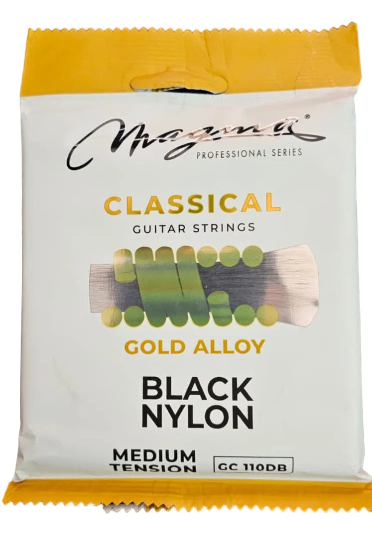 Classical Guitar Strings MagmaNormal Tension Crystal Nylon Special - Gold Alloy