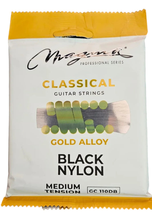 Classical Guitar Strings MagmaNormal Tension Crystal Nylon Special - Gold Alloy