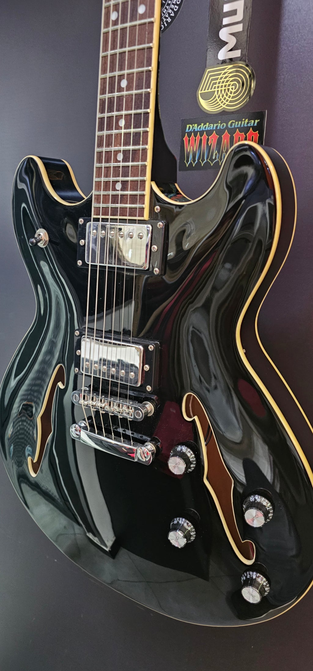 Chitarra Elettrica Harley Benton HB-35 BK Vintage Series - Usato