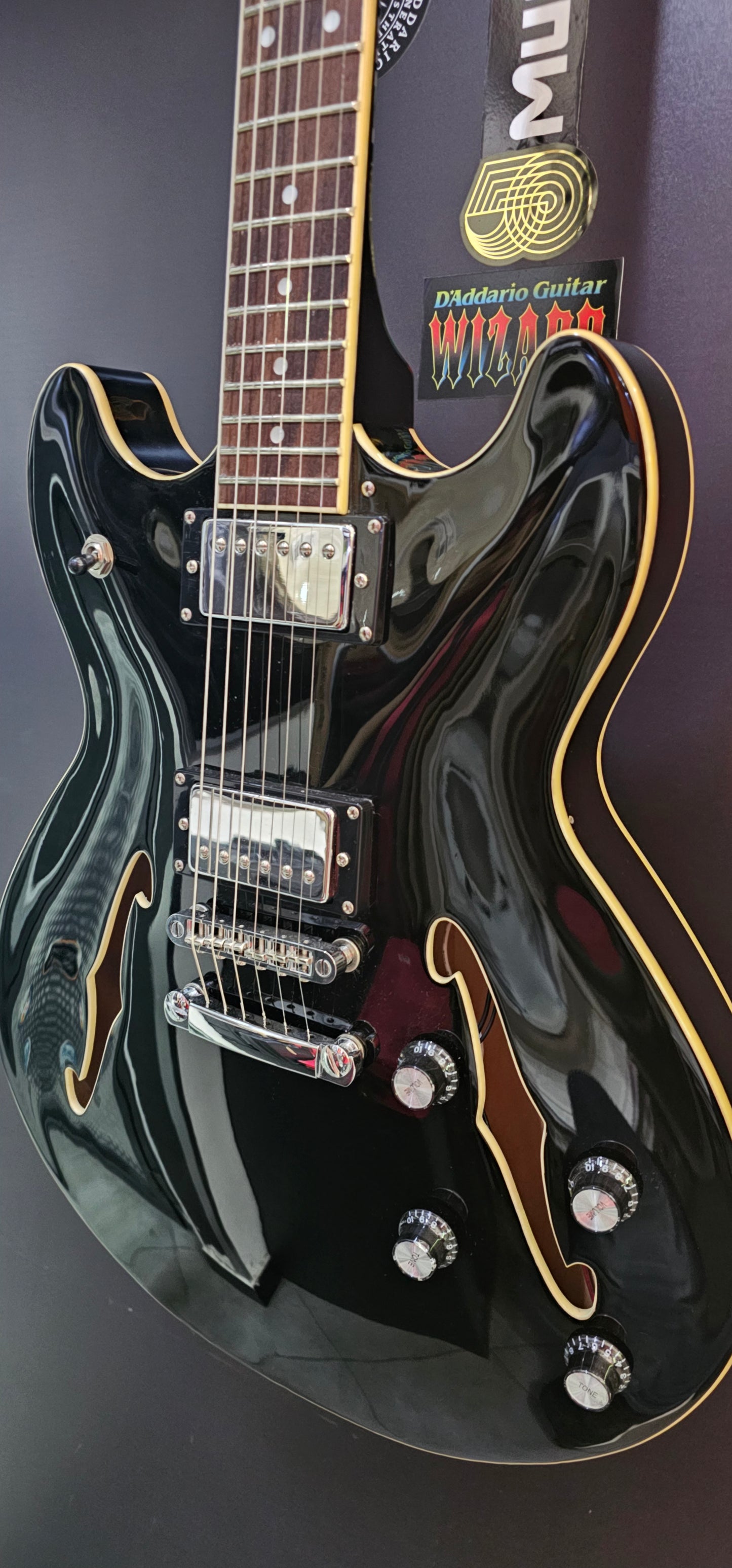 Chitarra Elettrica Harley Benton HB-35 BK Vintage Series - Usato