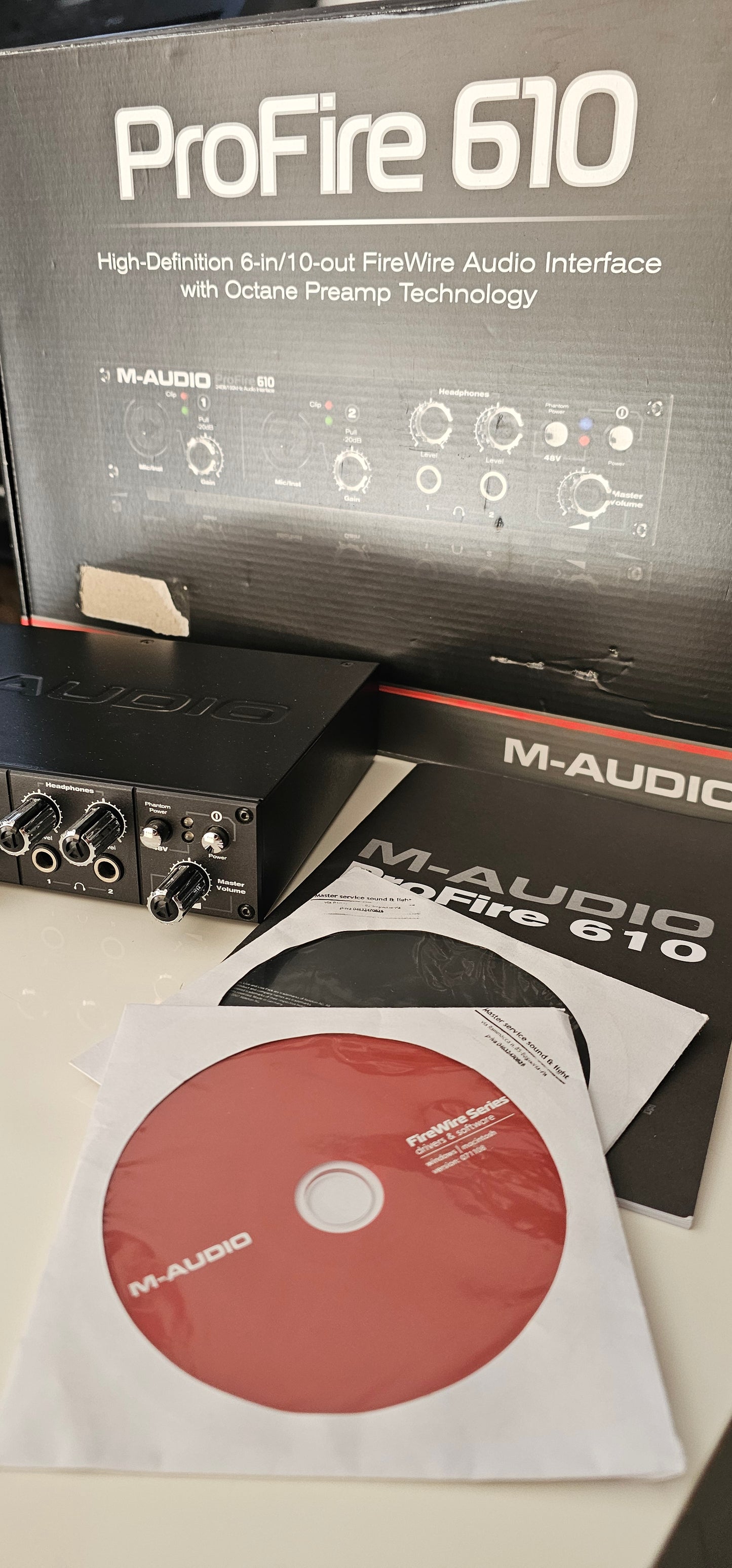 SCHEDA AUDIO -  M-AUDIO ProFire 610 (USATO)