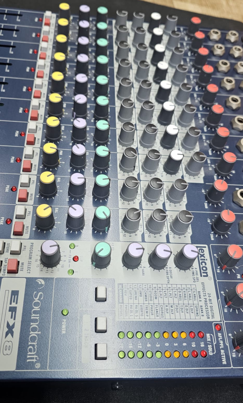 Mixer Soundcraft EFX8 - USATO