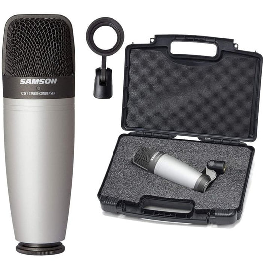 Microfono a condensatore cardioide da studio Samson C01