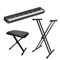 YAMAHA P145 DIGITAL PIANO 88 WEIGHTED KEYS BT + DOUBLE STAND + BENCH