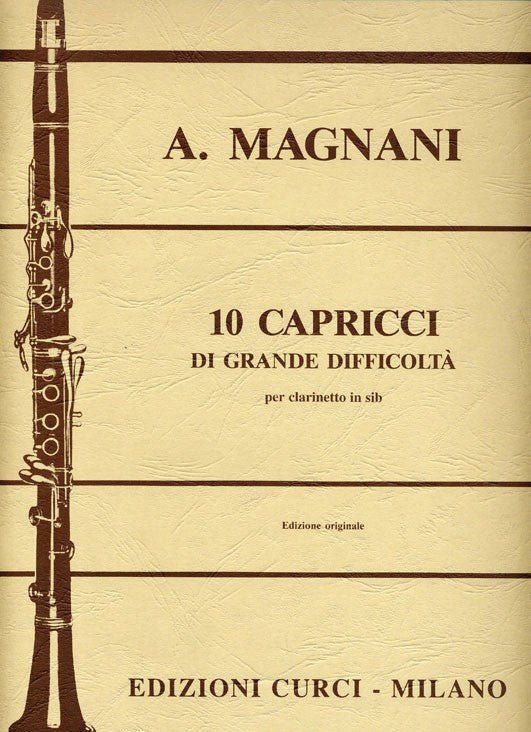 10 Capricci Clarinetto