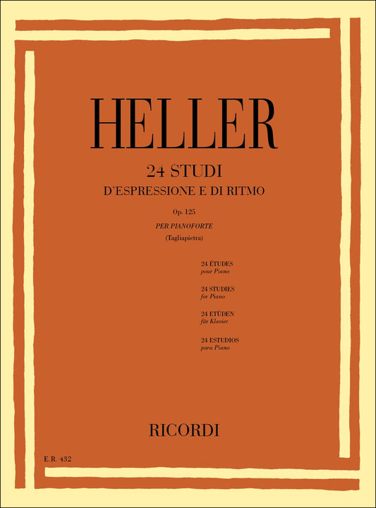 24 Studi D' Espressione E Di Ritmo Op. 125