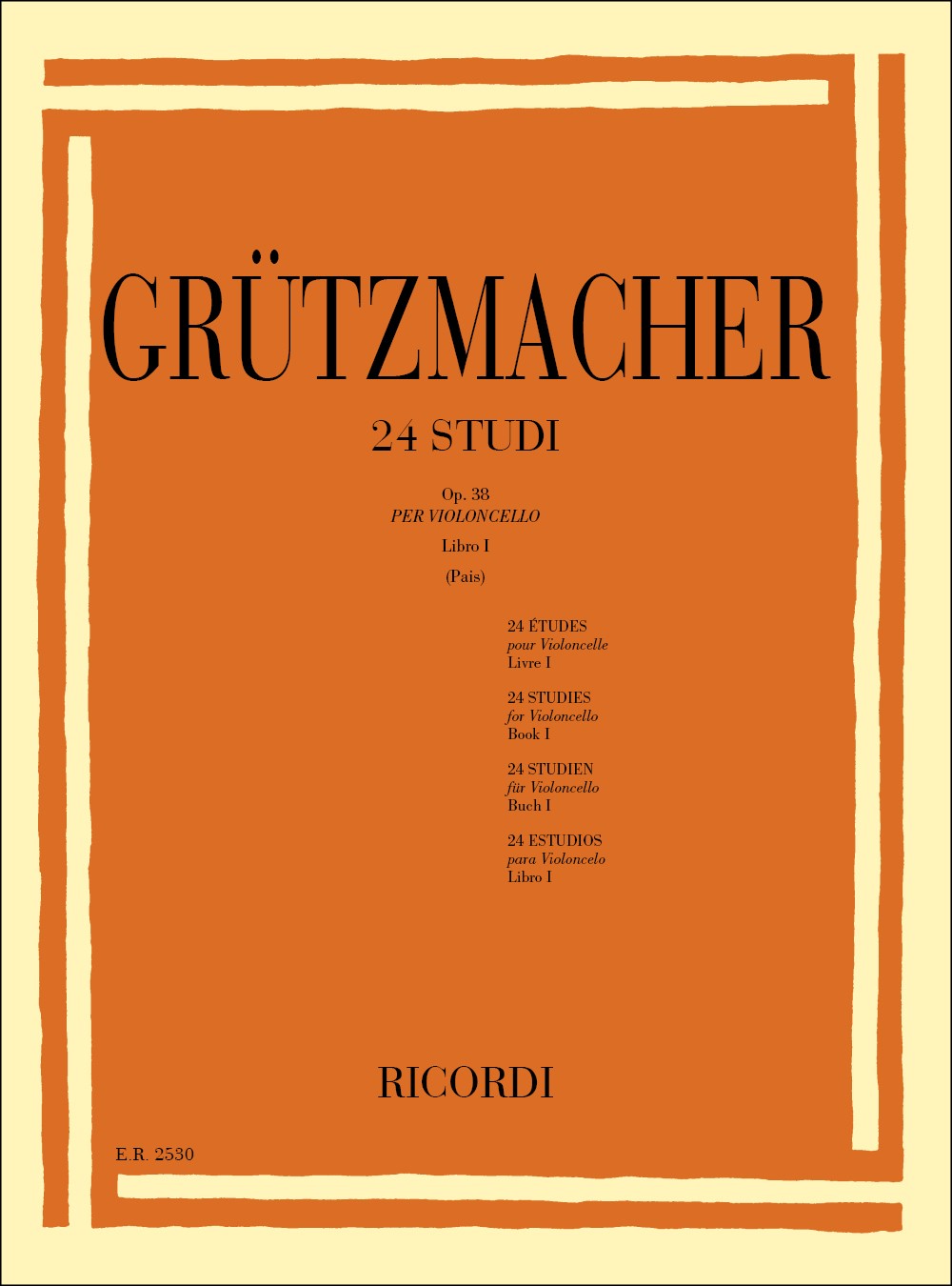 24 Studi Op.38 - Libro I (Pais)