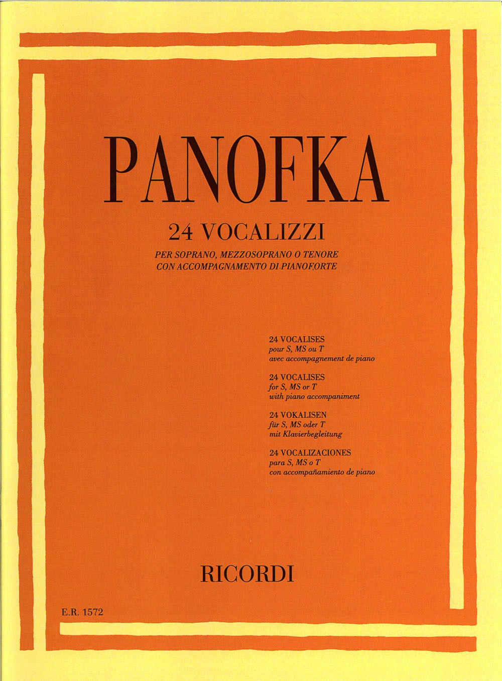 24 Vocalizzi Op. 81