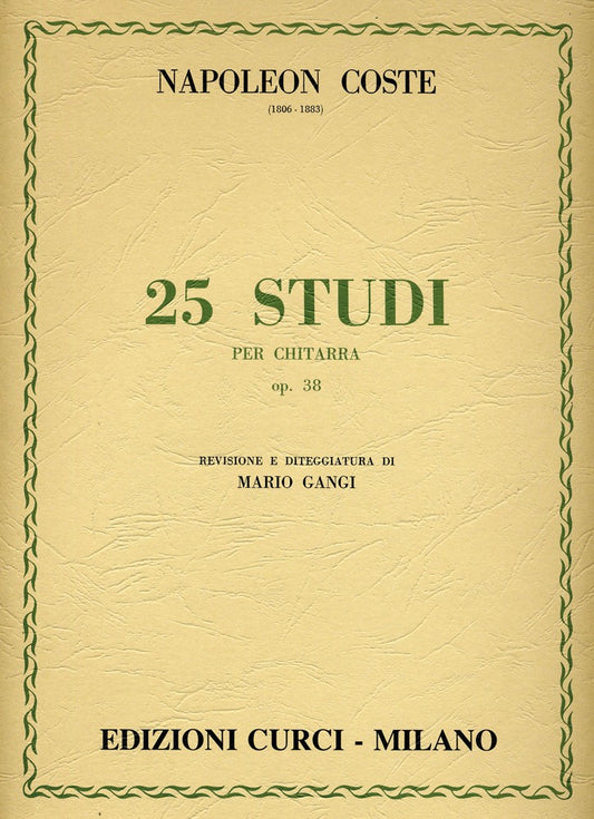 25 Studi Chit. Op.38