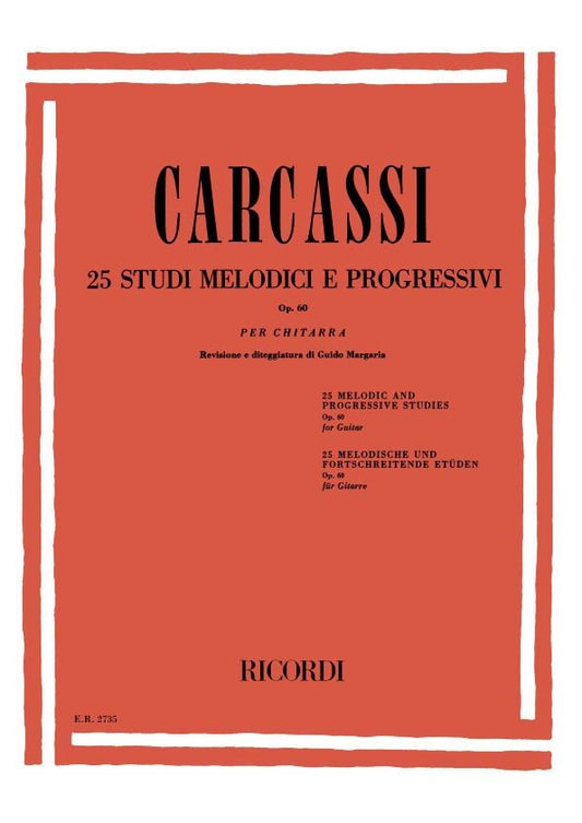 25 Studi Melodici E Progressivi Op. 60