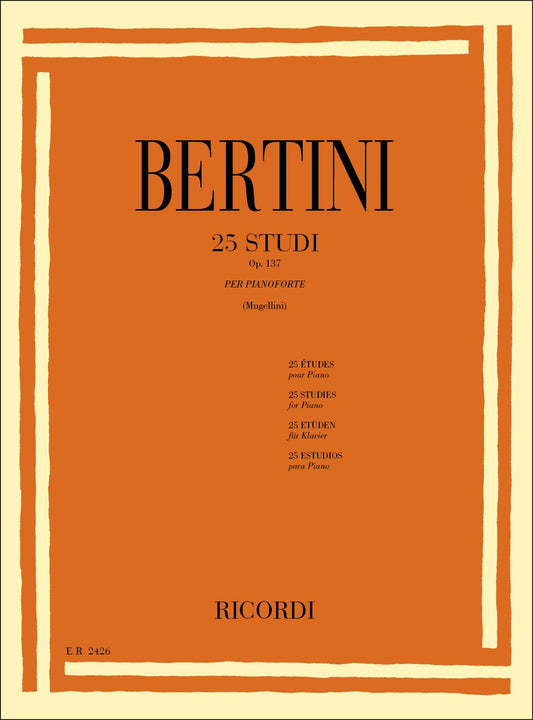 25 Studi Op. 137