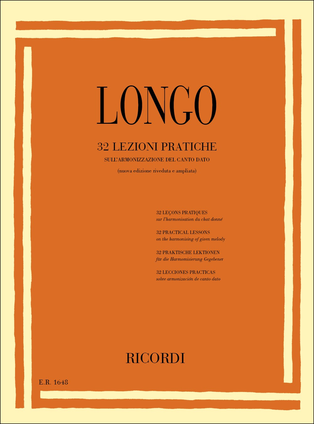 32 Lezioni Pratiche Sull'Armonizzazione Del Canto