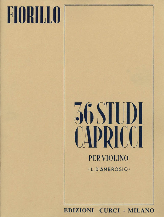 36 Studi Capricci